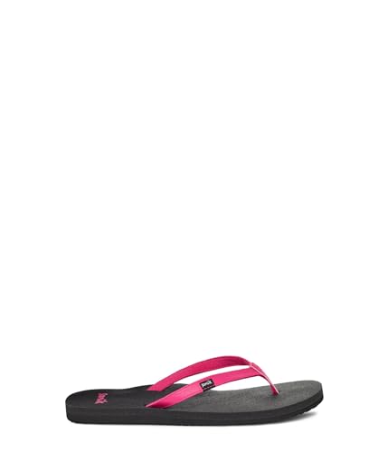 Image of Sanuk Women's Yoga Joy Flip-Flop, Hot Pink, 6