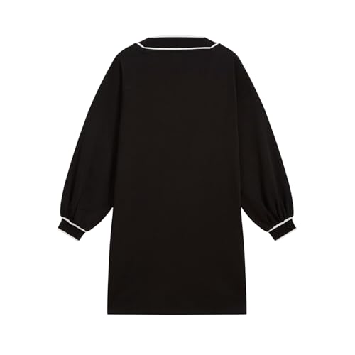 Image of PUMA Womens Vintage Sport Long Sleeve Dress Casual Casual - Black