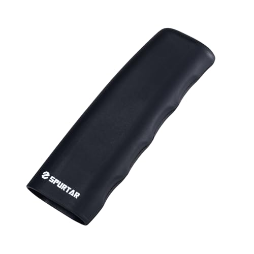 Spurtar Funda Freno de Mano Coche Empuñadura Funda para Palanca de Cambios Protectora Freno de Mano de Silicona Antideslizante Cubierta Palanca de Cambios Negro Universal