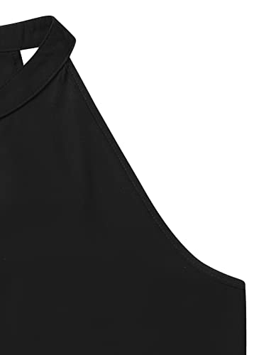 MOQIVGI Womens Trendy Dressy Casual Sexy Tank Tops Sleeveless Chiffon Blouses4