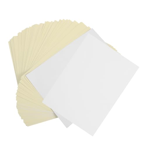 Hemobllo Folios Autocopiativos de Papel Blanco para Restaurantes 50 Conjuntos