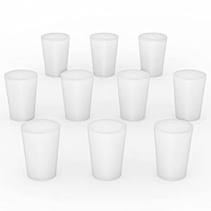 Stonylab Silikon Gummistopfen 10er-Pack #1