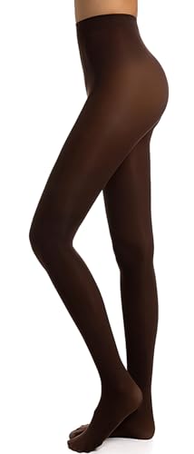 Image of Womens 40 Den Opaque Control Top Tights, High Waist Pantyhose