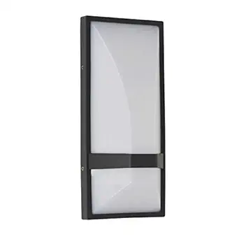 Harold Electricals 6 Watt Waterproof Artistic LED Outdoor Wall Light Fixture | Die-Cast Aluminum Exterior Wall Lamp for Balcony, Porch, Patio, Staircase & Terrace- Black Body (Warm White)