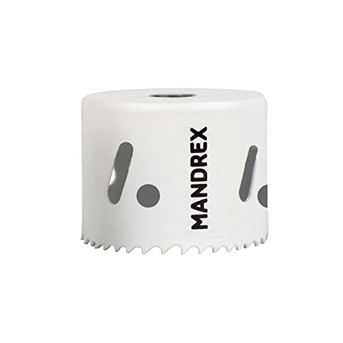 Mandrex MX M42 SpeedXcut MHB40032B - Sierra de corona bimetálica (32 mm de diámetro, 8% aleación de cobalto, HSS, bimetal, M42, profundidad de corte de 45 mm)