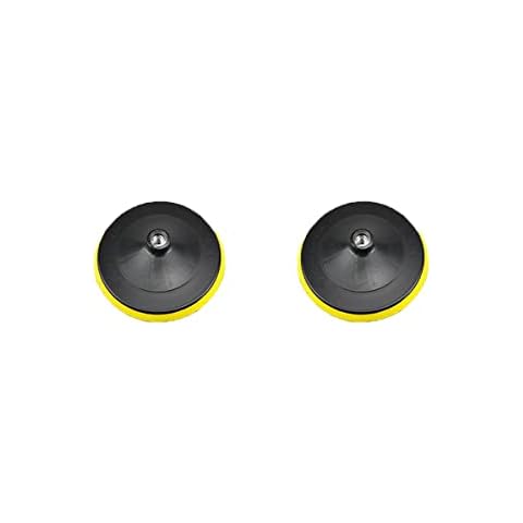 Unifizz Hook and Loop Backing Pad Flocked Sanding Polishing Backer Plate 7 Inch 180mm Dia 14mm Thread Sanding Disc Backing Pad for Sanding Discs 2 PCS Cover