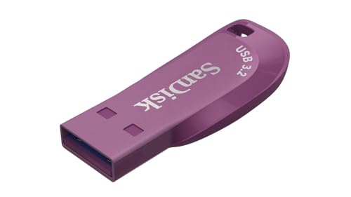 Image of SANDISK Ultra Shift 32GB, USB 3.2 Gen 1, Flash Drive, 100MB /s R, Pendrive, Cattleya Orchid (SDCZ410-032G-I35CO)