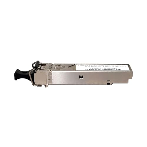 Image of Eaton Tripp Lite Series SFP-1G-SX Arista Compatible 1000BASE-SX SFP Transceiver Module, LC Duplex Multimode Fiber MMF, 1.25 Gbps, 850 nm, 1804 Feet / 550 Meter Length, 3-Year Warranty (N286-01G-SX-A)