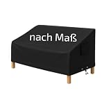 Lounge Abdeckung nach Maß wasserdicht – Schutzhülle für L-Form Garten / Outdoor Lounges & Sofas – wetterfeste Schutzhaube mit Ösen / Gummizug für Außenbereich | 100 % UNICOVR – Das Original