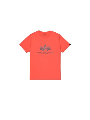 Alpha Industries Basic T-Shirt für Herren Radiant Red