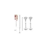 BodyAce Pendientes de acero quirúrgico para cartílago de 20 g, con rosca interna, para nariz, parte trasera plana, joyería para tragus, hélice, caracola, medusa, labio y labio, Acero inoxidable