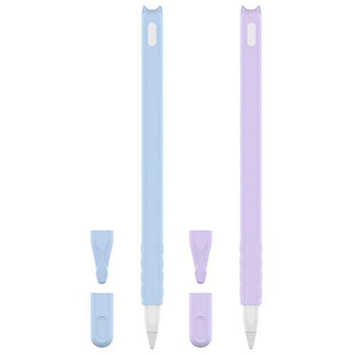 2 Pezzi Applepencil2 Custodia Per Penna Per Matita Porta Stilo Compatibile Per Matite Per Scrittura A Mano Cappuccio Accessori silicone