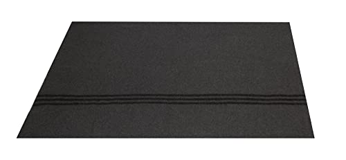 Image of Rothco German Army Bundeswehr Type Blanket, Grey with Black Stripes