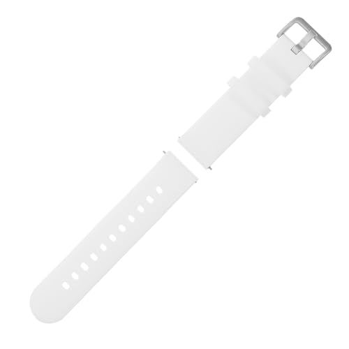 MAGICLULU Correa de Silicona para Reloj Infantil Blanca Reemplazo Flexible y Duradera Diseño Elegante para Uso Diario y Ocasiones Múltiples