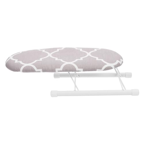 TOYANDONA Tabla de Planchar Mini Plegable 26x11x8 Cm Hogar, Accesorio de Planchado Clásico Malla, Soporte Estable y Compacto para Mangas, Puños y Cuellos, Adecuado para Uso Doméstico