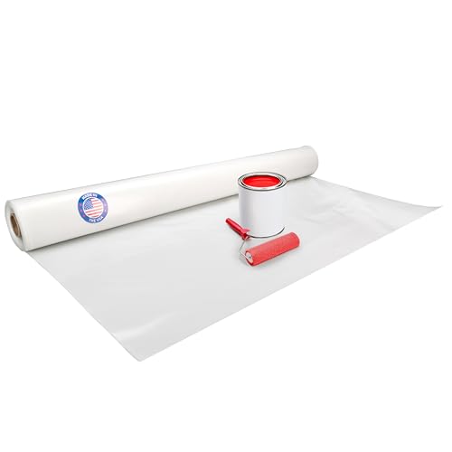 IDL Packaging Clear 6 Mil Construction Plastic Sheeting