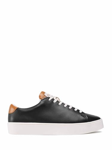 Guess baskets femme noir Fl5pat lea12 en cuir noir élégant pour un look chic au quotidien