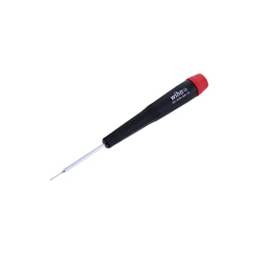 Wiha 96008 Slotted Screwdriver with Precision Handle, .8 x 40mm