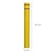 OranclUS Durable Bollard Cover Heavy Duty Shell - Weather Resistant Anti-Collision - Universal Fit Parking Lot, Dock, Warehouse (Multiple Sizes & Colors Available) (46
