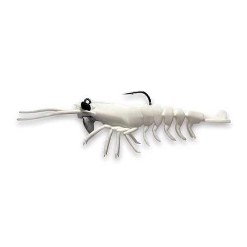 Appât de pêche en plastique souple Manic Shrimp RTF V2 durable 1.9g