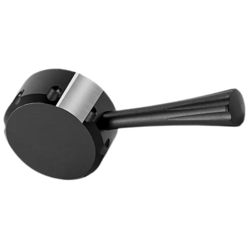 ABOOFAN Perilla de Vapor de Repuesto Negra para Máquina de Café Espresso, Palanca de Control Metálica Compatible, Mango de Vapor Externo para Recambio en Cafeteras Domésticas
