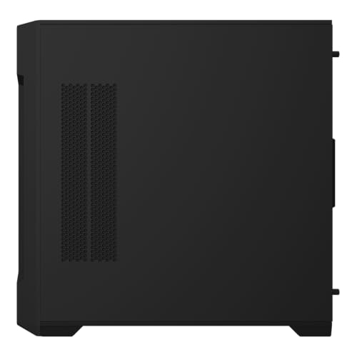 Image of GIGABYTE C102 Glass - Black Mid Tower PC Gaming Case, Tempered Glass, PSU Shroud, 2X 120mm Fans (GB-C102G)