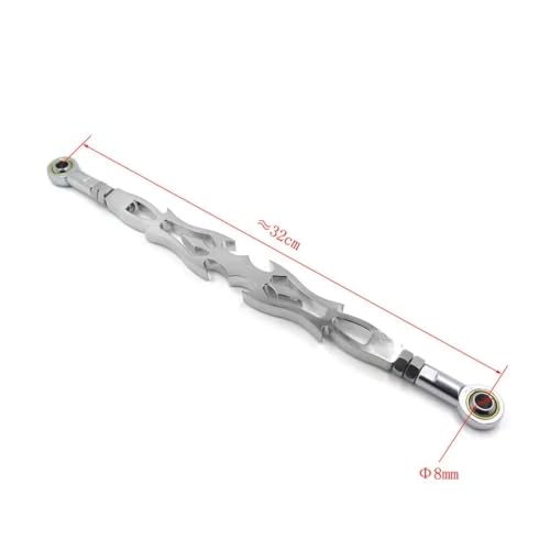 Piezas de motor cromadas y conexión de cambio para Harley Davidson Softail FXDWG Dyna 4