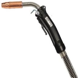 RADNOR 350 Amp Radmaster Air-Cooled MIG Gun 15 ft Cable, .035.045 Wire Size, Miller Style Connector Heavy-Duty Welding Torch for GMAW/MIG Fabrication