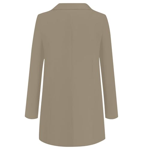 Blazer for Women Dressy Casual Long Sleeve Lapel Business Casual Loungewear Soft Work Suit Blazer with Pockets4