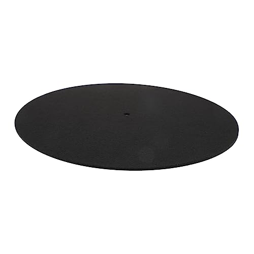 OFFSCH 10'' Felt Record Pad Turntable Mat for Dj Equipment Vinyl Turntable Slipmat Anti-vibration Protective Mat for Record Player Disc