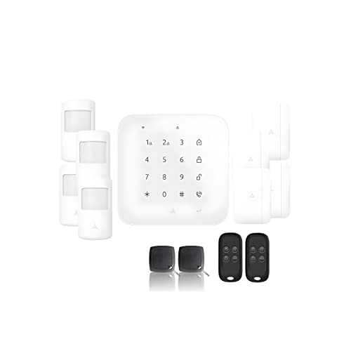 Lifebox, LBXt4, Alarmanlage, kabellos, Sicherheitssystem, Weiß