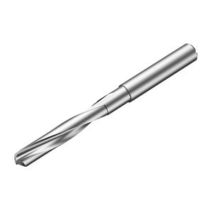 Sandvik Coromant 10Mm Dia, Corodrill 460 Solid Carbide Drill, 48Mm Max Depth, 10Mm Cylindrical Shank, Internal Coolant, 103Mm Oal, 140° Point, 460.1-1000-050A1-Xm Gc34 (Pack of 1) #1