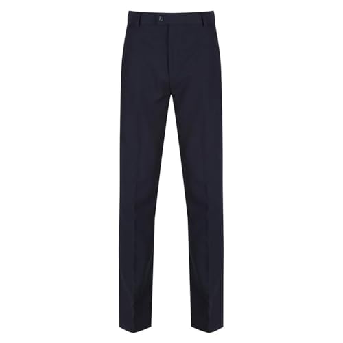 Pantalones para niño Trutex en color azul marino con corte contemporáneo de gran resistencia