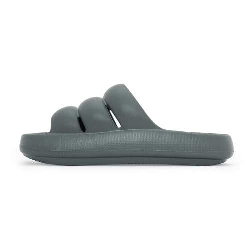 Image of Red Tape Casual Sliders for Women | Refined Round-Toe Shape with a Relaxing Slip-On Support | BLACK | 3 UK