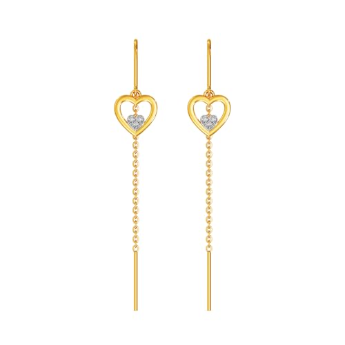 Image of Joyalukkas 22k (916) Purity BIS Certified Sui Daga Gold Earrings For Women