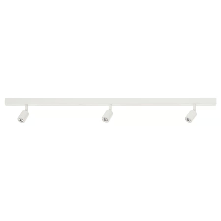 BÄVE LED Ceiling Track Light 3-Spots White, Individually Adjustable, 25,000 Hr Lifespan, Warm White 2700K, Steel & Aluminium, Built-in LED-image-18