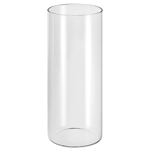 PATIKIL Clear Glass Cylinder Vase