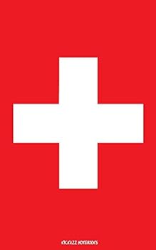 Flag of Switzerland: Notebook with lines