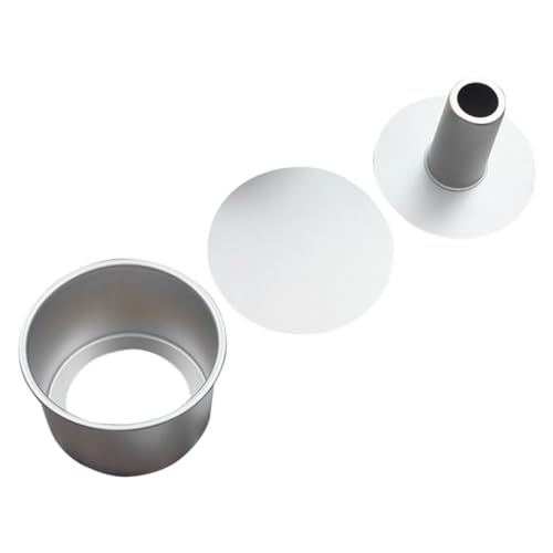 Zerodeko Moule à Gâteau Rond Creux Fond Amovible Moules à Gâteaux Ronds Pour Cuisson