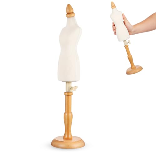 Maniquí de ropa pequeño artesanal para dar vida a tus diseños textiles 2
