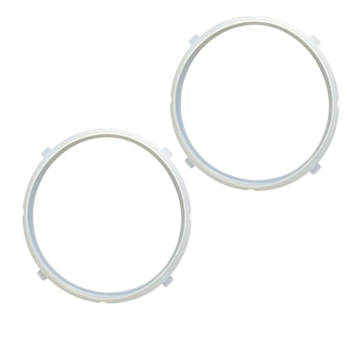 Anillos de sellado de silicona para ollas a presión, repuesto para ollas eléctricas de 5 L y 6 L, compatible con diversos modelos miniatura 4