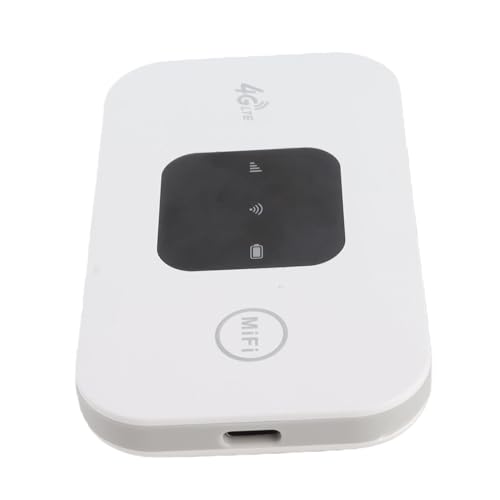 Image of Portable WiFi High Speed White Small 4G Mobile WiFi Hotspot Router for Phone Laptop Desktop Tablet