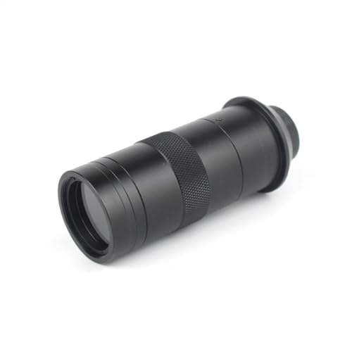 ラボ用顕微鏡アクセサリー 2K HDMI USB デジタルビデオ単眼工業用電子顕微鏡カメラ 130X C マウントレンズキット電話 PCB はんだ修理用(B)