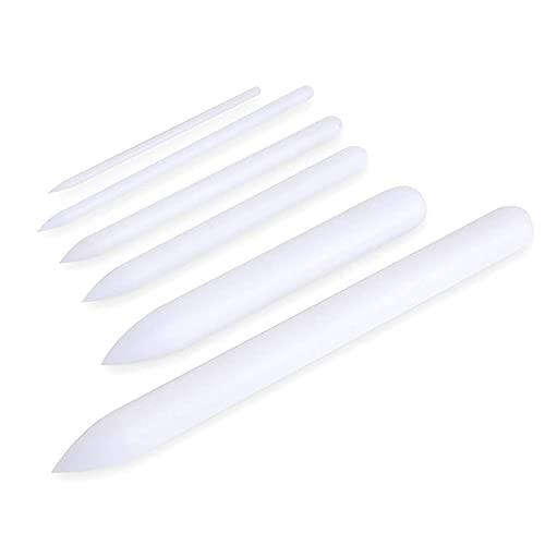 Lacupella Gumpaste Fondant Decorating Tool Frilling Ruffles Pin Set Pack of 6 - Veiner Friller Scallop Sugarcraft Modelling