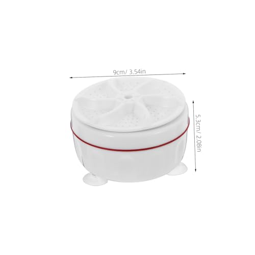 TEHAUX Portable Mini Washing Machine USB Charging Low Noise for Underwear and Socks Compact Design for Home Travel and Dorm Use