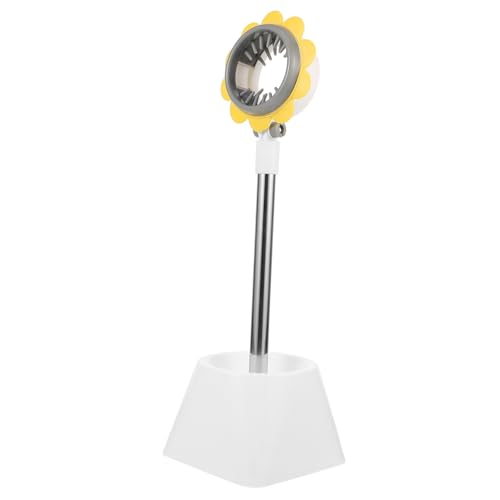 Didiseaon Hair Dryer Holder Stand Floor Rack for Hands Use Compatible with Pet Grooming Blower Durable Design for Easy Hair Drying with Floral Pattern