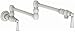 Newport Brass 2470-5503 Jacobean Wall Mounted Pot Filler with Dual Handles, Matte White