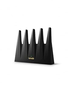 Tenda Wi-Fi 7 Router BE12 Pro – Dualband BE7200(5GHz: 5765Mbit/s, 2, 4GHz: 1376Mbit/s) 2x2, 5G Ports, 3xGigabit Ports, Quad-Core CPU, 4K QAM, MLO, VPN, unterstützt OpenWRT, Highspeed-WLAN für Zuhause