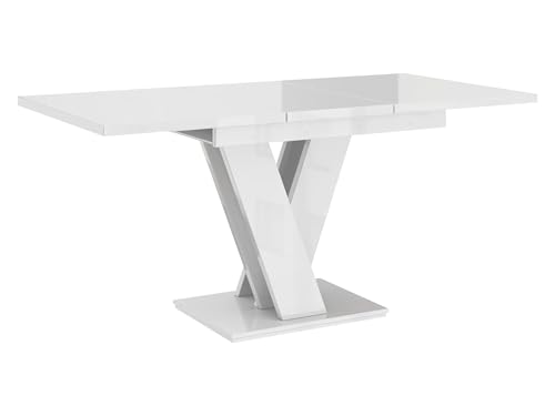 Table extensible Atraks blanche pour optimiser vos petits espaces - 8