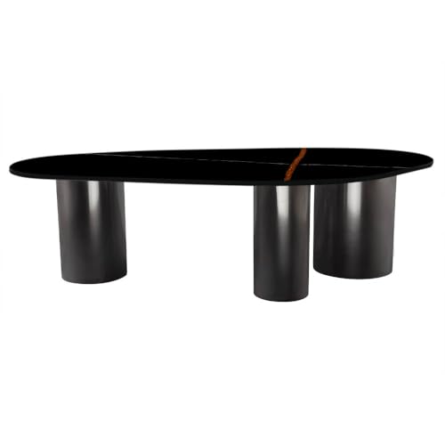 Image of Wakefit Sumatra Coffee Table I Marble Finish I Vitrified Tile Top I St Laurent